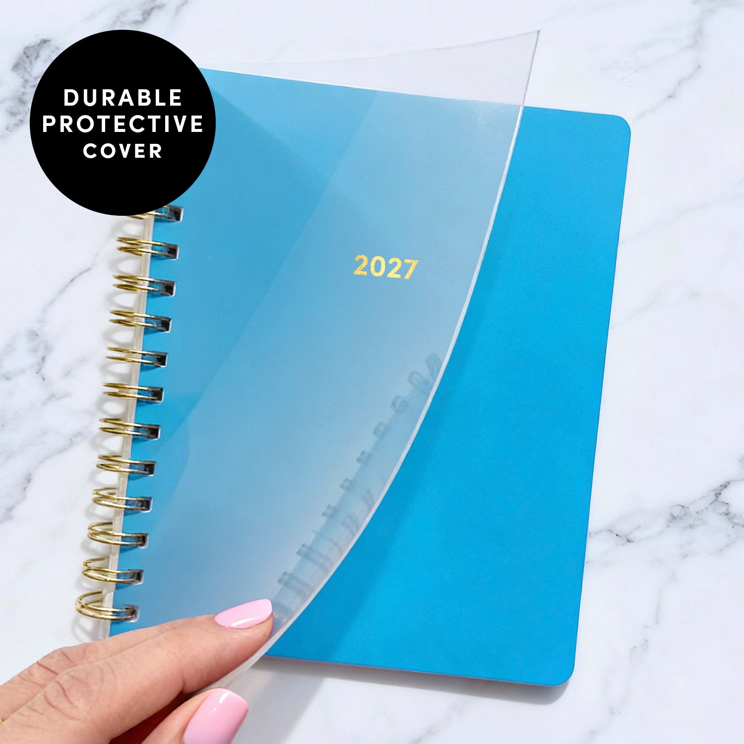 2027 Weekly & Monthly Planner, 12 Months (January 2027 - December 2027), 7 in x 8.1 in