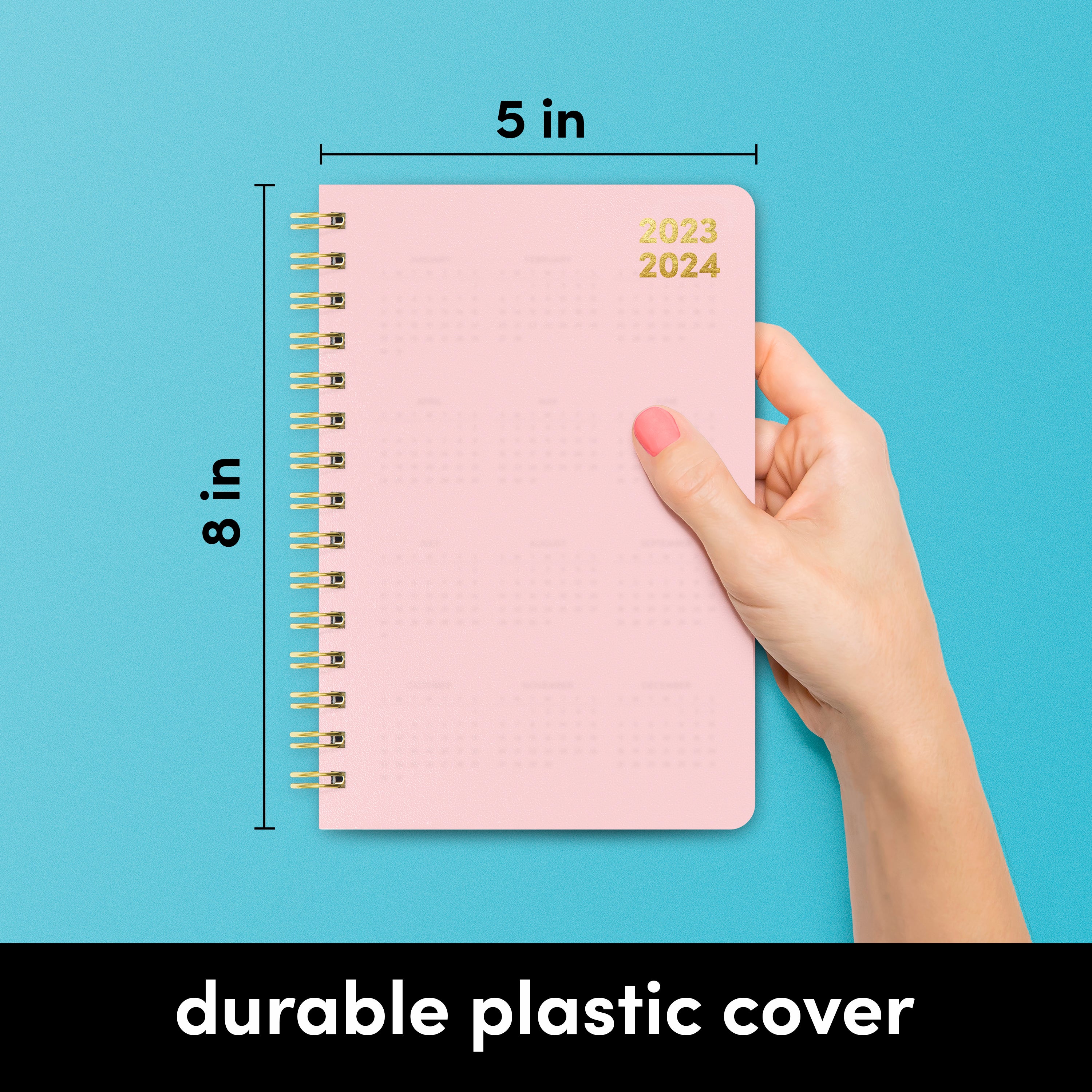 Small 17-Month Academic Planner 2023-2024 (5 in x 8 in)