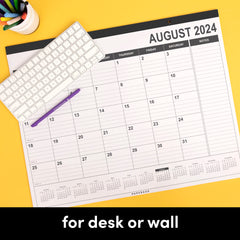 2024 Large Calendar - Minimalist Wall and Desk Calendar (17 in x 22 in)