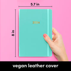 2024 Weekly & Monthly Planner, Hardcover (5.7 in x 8 in)