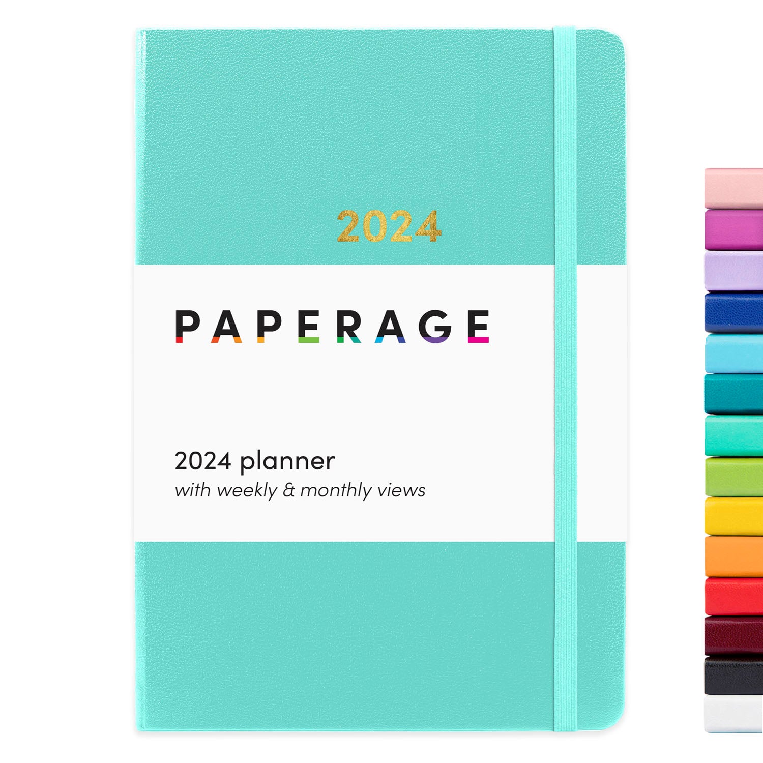 2024 Hardcover Weekly & Monthly Planner (5.7 in x 8 in)