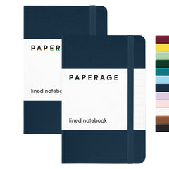 Pocket Size Lined Journal Notebook, Hardcover (3.7 in x 5.6 in)