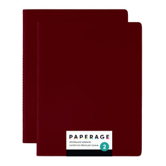 2 Pack Notebooks, Stitchbound, Softcover (Lined or Blank, 7.5 in x 9.5 in)
