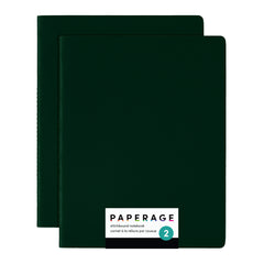 2 Pack Notebooks, Stitchbound, Softcover (Lined or Blank, 7.5 in x 9.5 in)