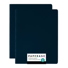 2 Pack Notebooks, Stitchbound, Softcover (Lined or Blank, 7.5 in x 9.5 in)