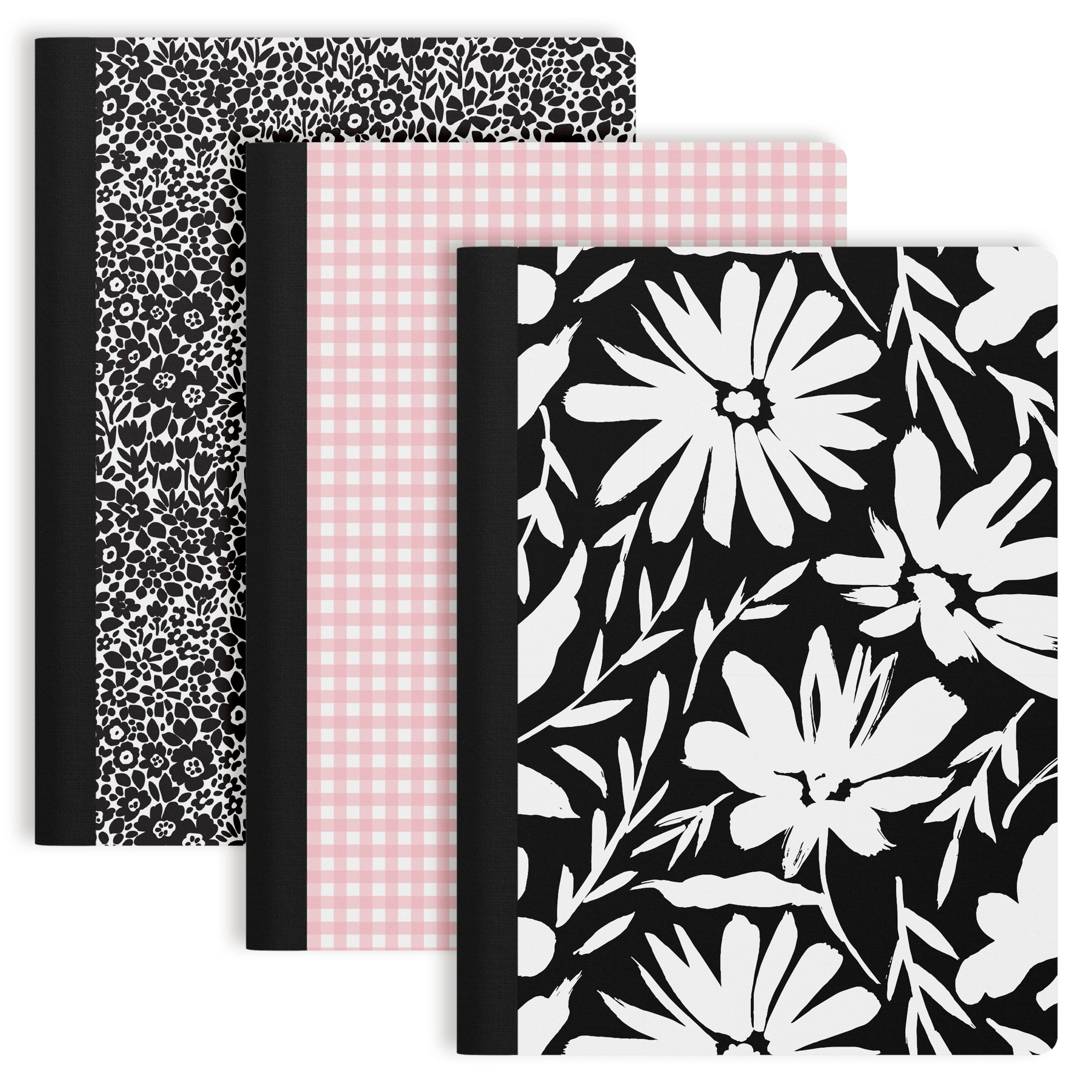 Decorative Cover Composition Notebooks (7.5 in x 10 in)