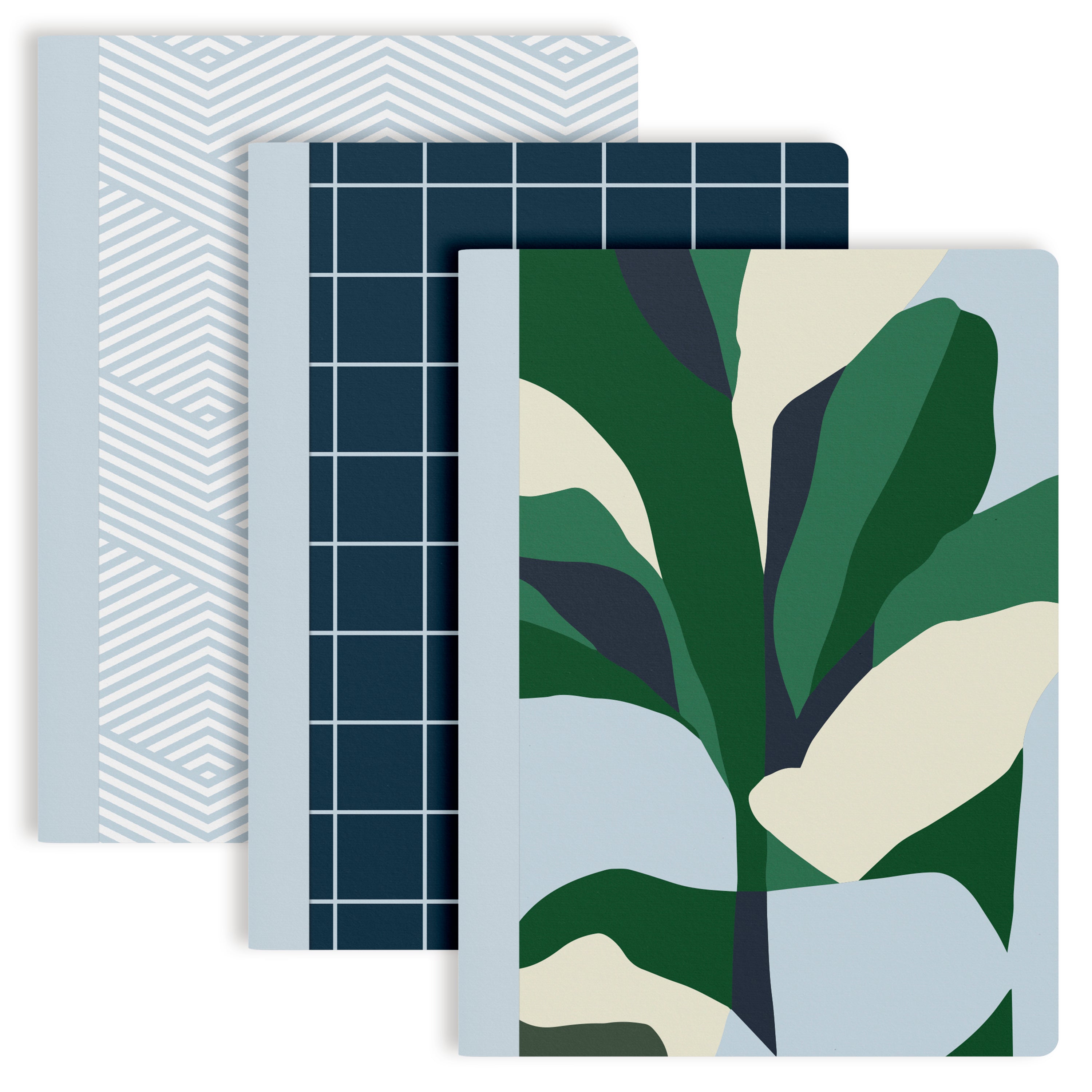 Decorative Cover Composition Notebooks (7.5 in x 10 in)