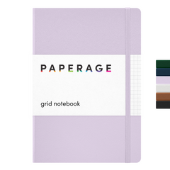 Grid Journal Graph Paper Notebook, Hardcover (5.6 in x 8 in)