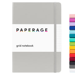 Grid Journal Graph Paper Notebook, Hardcover (5.7 in x 8 in)