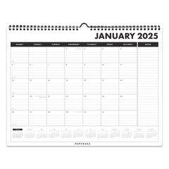 2025 Medium Calendar, Minimalist Wall and Desk Calendar (11.5 in x 14.75 in)