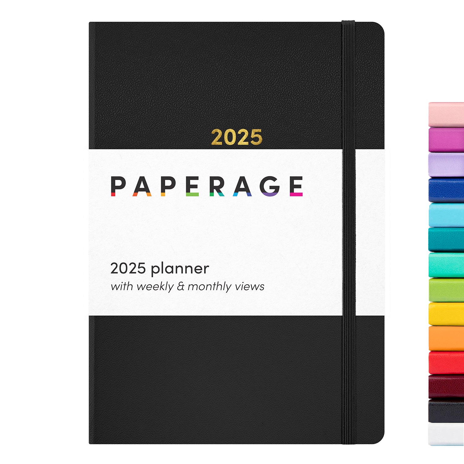 2025 Weekly & Monthly Planner, Hardcover (5.7 in x 8 in)