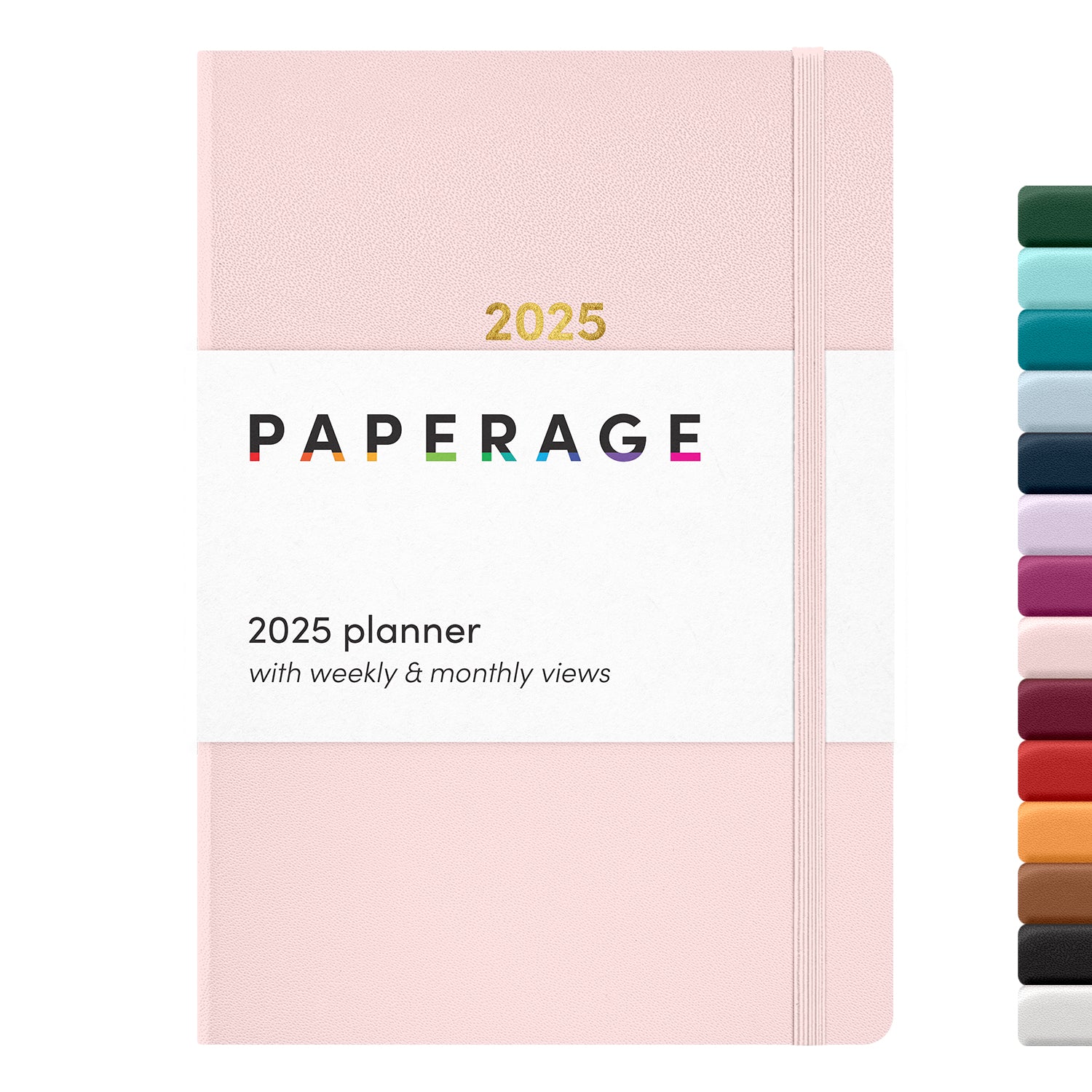 2025 Weekly & Monthly Planner, Hardcover (5.7 in x 8 in)