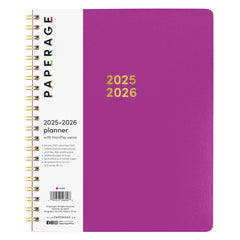 2025-2026 2 Year Planner, Spiral Bound, Flexible Cover (9 in x 11 in)