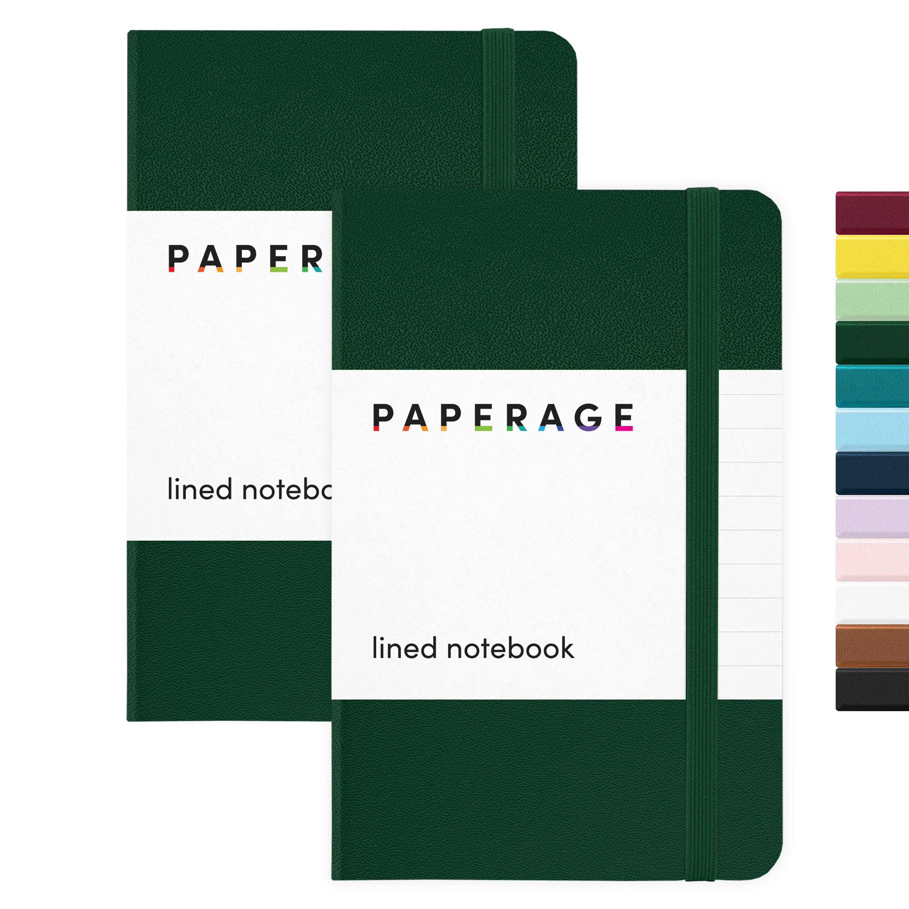 Pocket Size Lined Journal Notebook, Hardcover (3.7 in x 5.6 in)