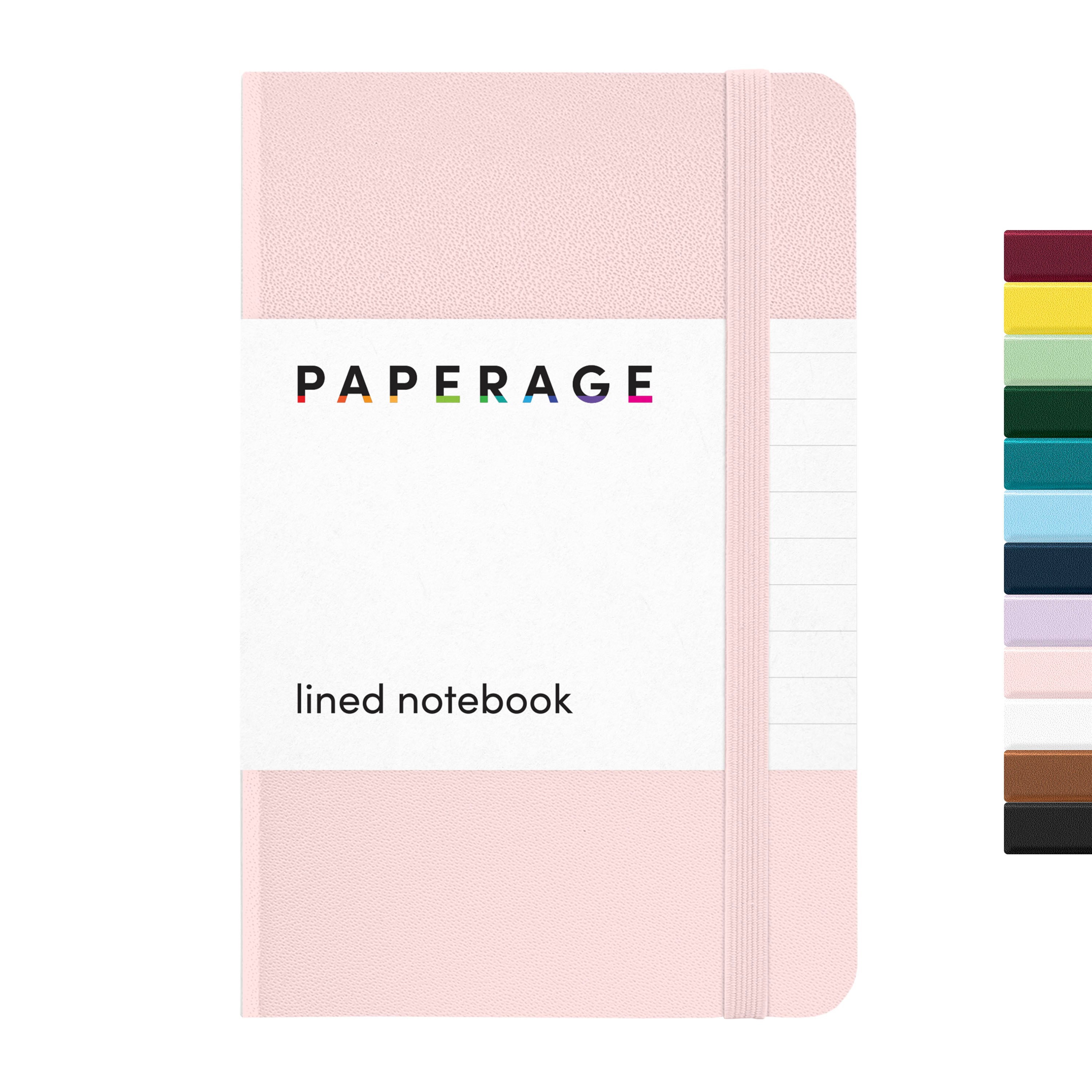 Pocket Size Lined Journal Notebook, Hardcover (3.7 in x 5.6 in)