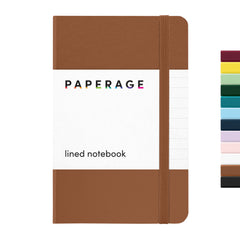 Pocket Size Lined Journal Notebook, Hardcover (3.7 in x 5.6 in)