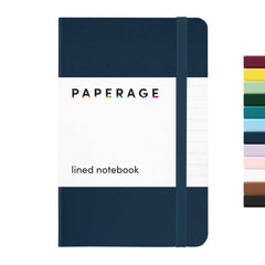 Pocket Size Lined Journal Notebook, Hardcover (3.7 in x 5.6 in)