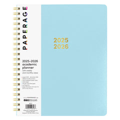 PAPERAGE 17 Month Academic Planner 2025-2026, Weekly & Monthly Spreads, August 2025 - December 2026, Large (8.5 in x 11 in)