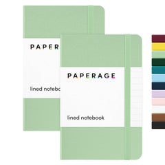Pocket Size Lined Journal Notebook, Hardcover (3.7 in x 5.6 in)