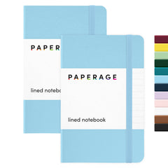 Pocket Size Lined Journal Notebook, Hardcover (3.7 in x 5.6 in)