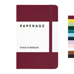 Pocket Size Lined Journal Notebook, Hardcover (3.7 in x 5.6 in)