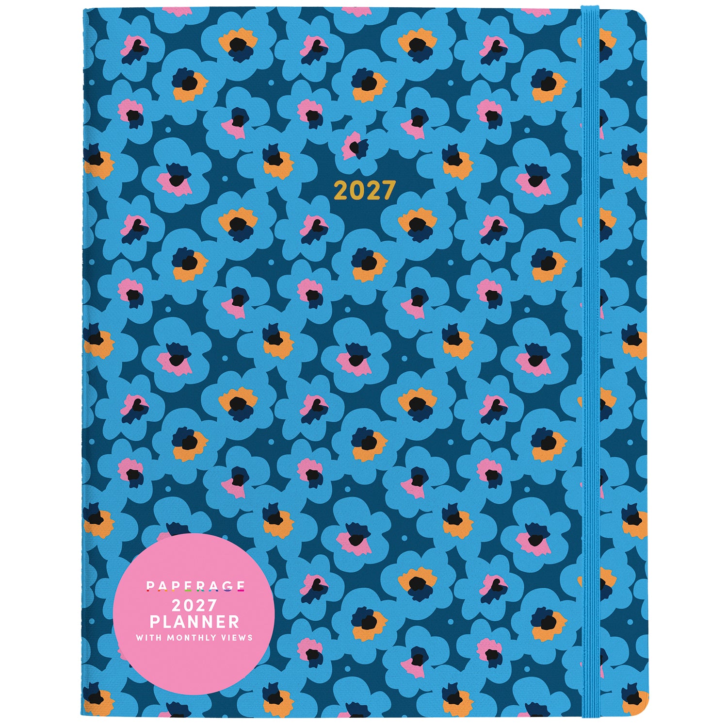 2027 Stitchbound Large Monthly Planner, 8