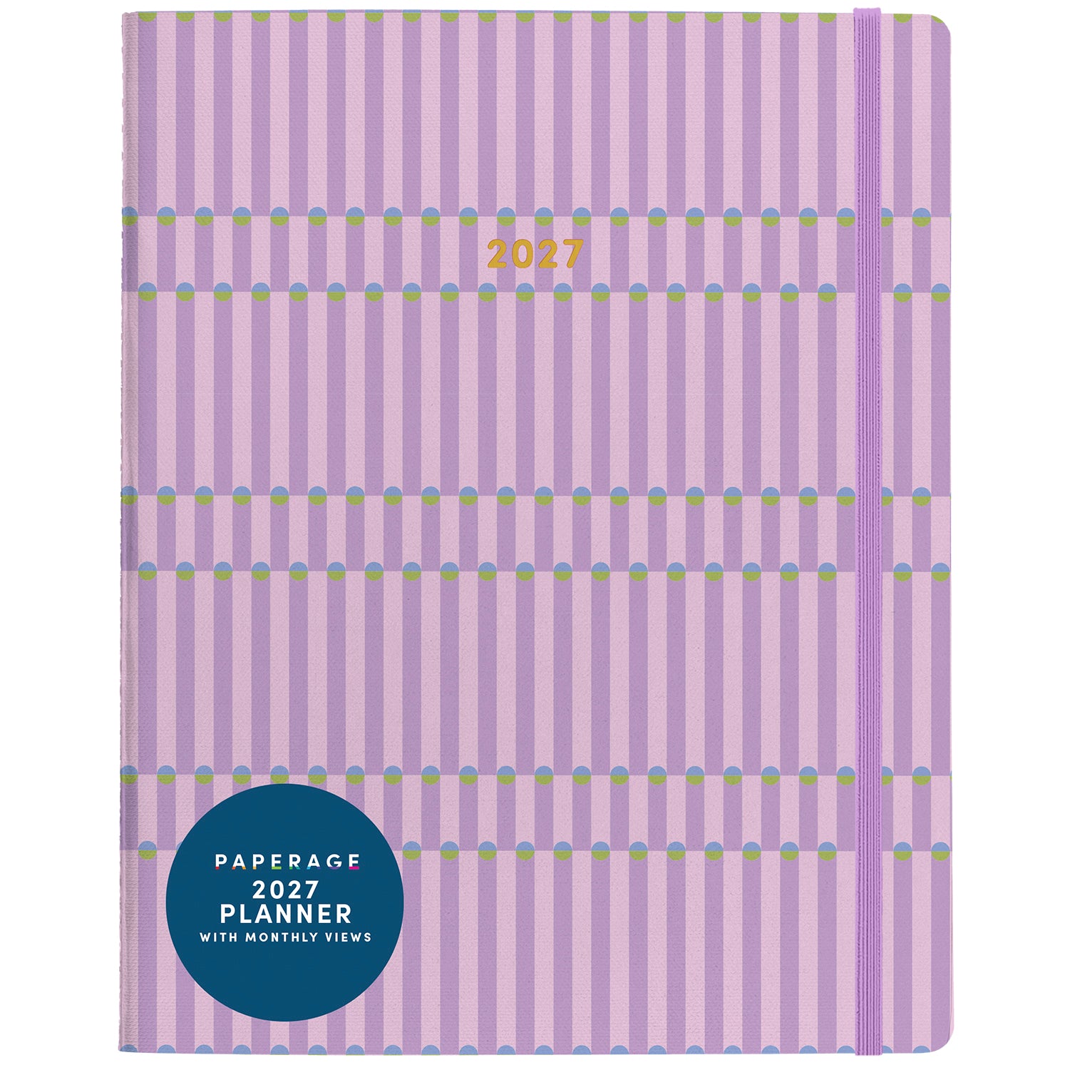 2027 Stitchbound Large Monthly Planner, 8