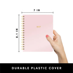 2027 Weekly & Monthly Planner, 12 Months (January 2027 - December 2027), 7 in x 8.1 in