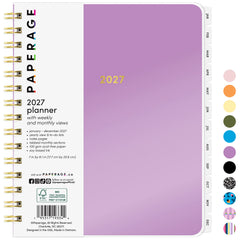 2027 Weekly & Monthly Planner, 12 Months (January 2027 - December 2027), 7 in x 8.1 in