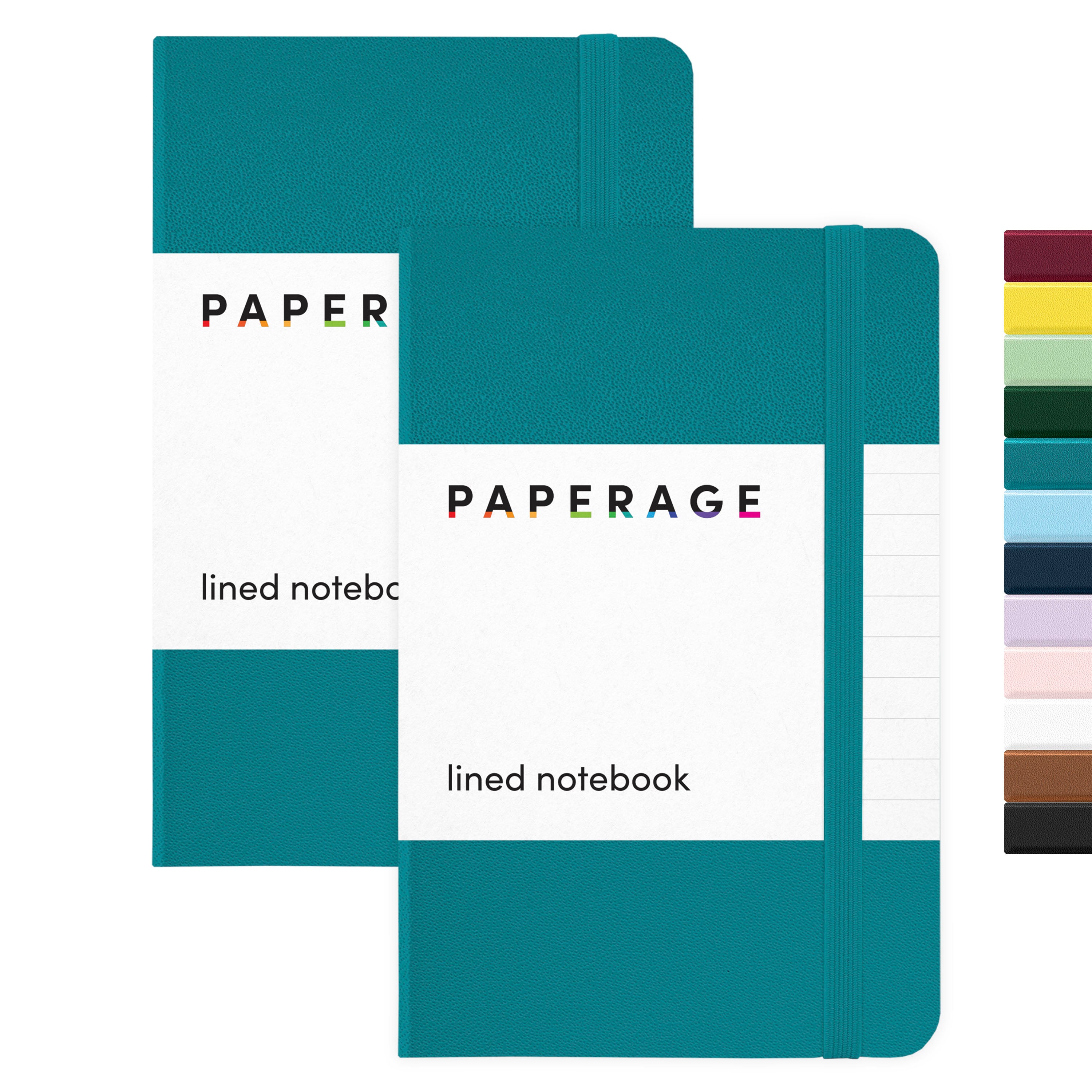 Pocket Size Lined Journal Notebook, Hardcover (3.7 in x 5.6 in)