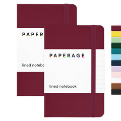 Pocket Size Lined Journal Notebook, Hardcover (3.7 in x 5.6 in)
