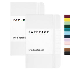 Pocket Size Lined Journal Notebook, Hardcover (3.7 in x 5.6 in)