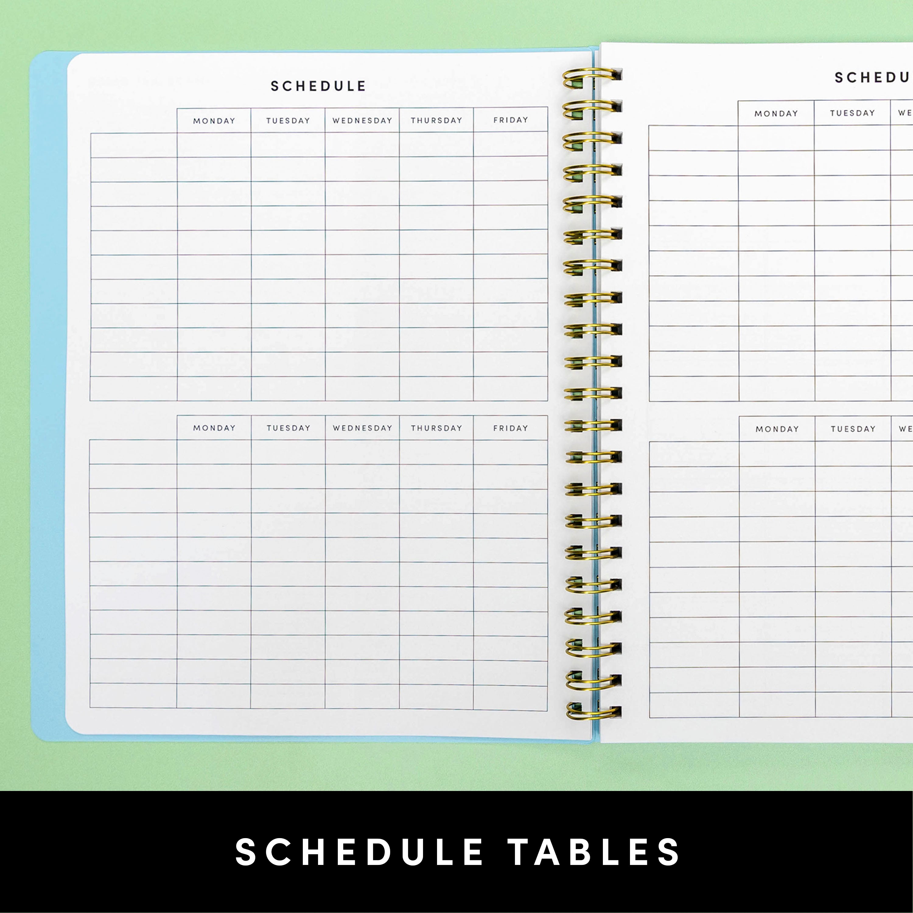 PAPERAGE 17 Month Academic Planner 2025-2026, Weekly & Monthly Spreads, August 2025 - December 2026, Large (8.5 in x 11 in)