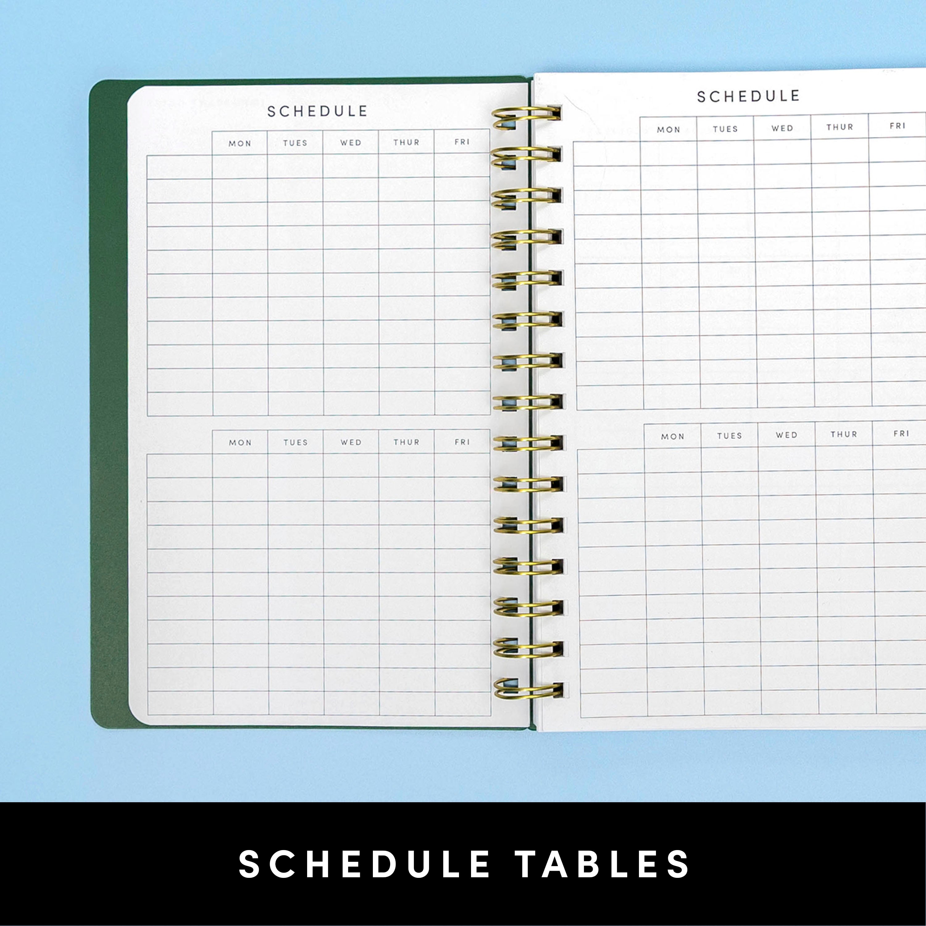 PAPERAGE 17 Month Academic Planner 2025-2026, Weekly & Monthly Spreads, August 2025 - December 2026, Small (5 in x 8 in)