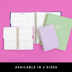 PAPERAGE 17 Month Academic Planner 2025-2026, Weekly & Monthly Spreads, August 2025 - December 2026, Small (5 in x 8 in)