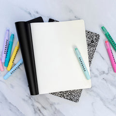 2 Pack Notebooks, Stitchbound, Softcover (Lined or Blank, 7.5 in x 9.5 in)