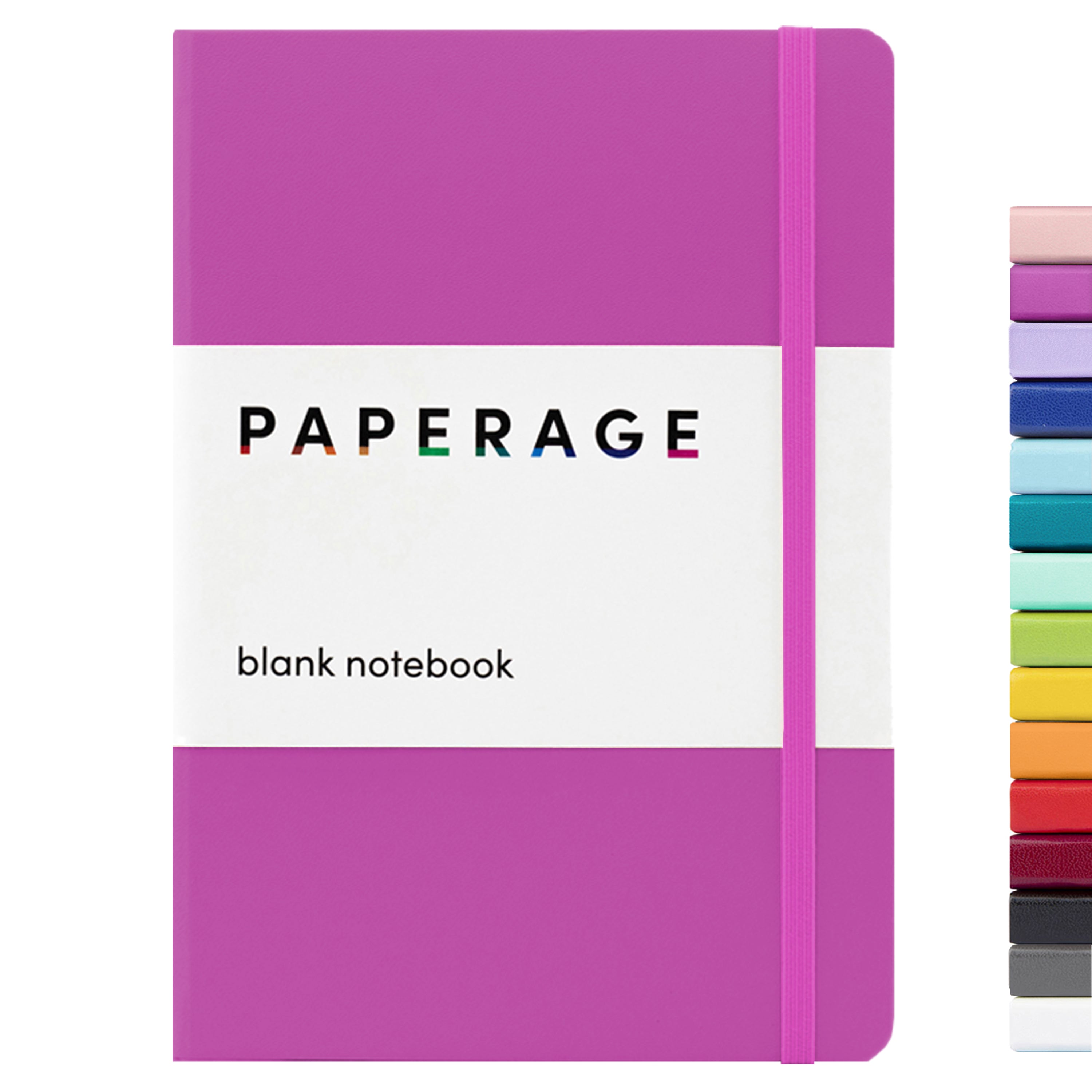 Blank Page Journal Notebook, Hardcover (5.7 in x 8 in) – Paperage