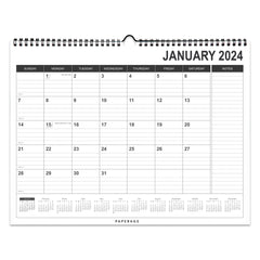 2024 Medium Calendar - Minimalist Wall and Desk Calendar (11.5 in x 14.75 in)