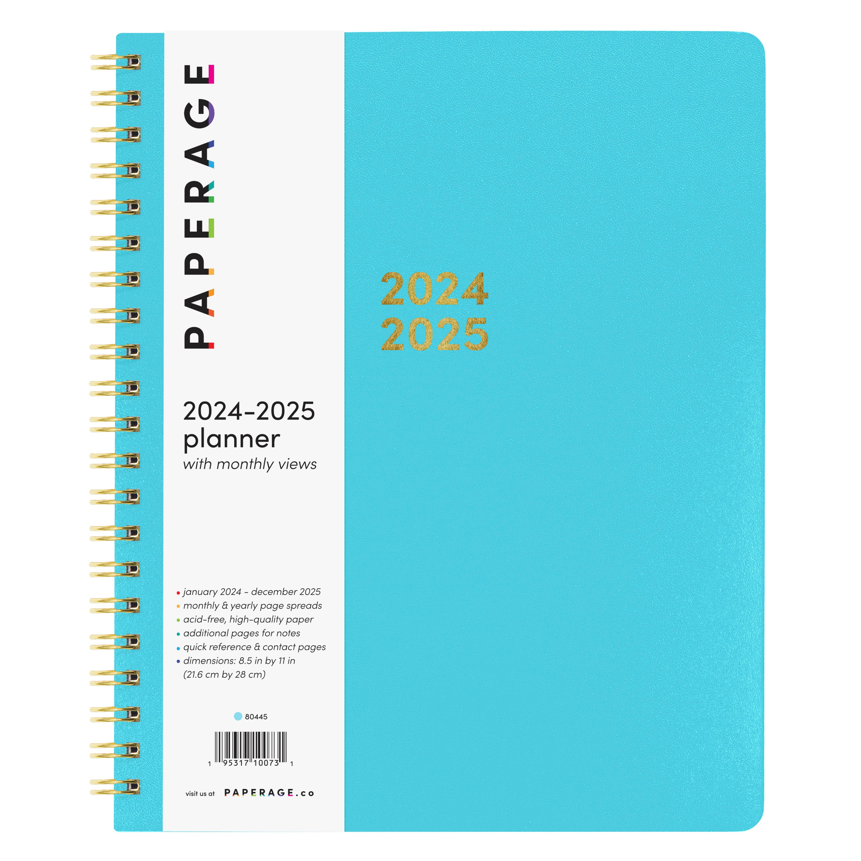 2024-2025 2 Year Planner (9 in x 11 in)