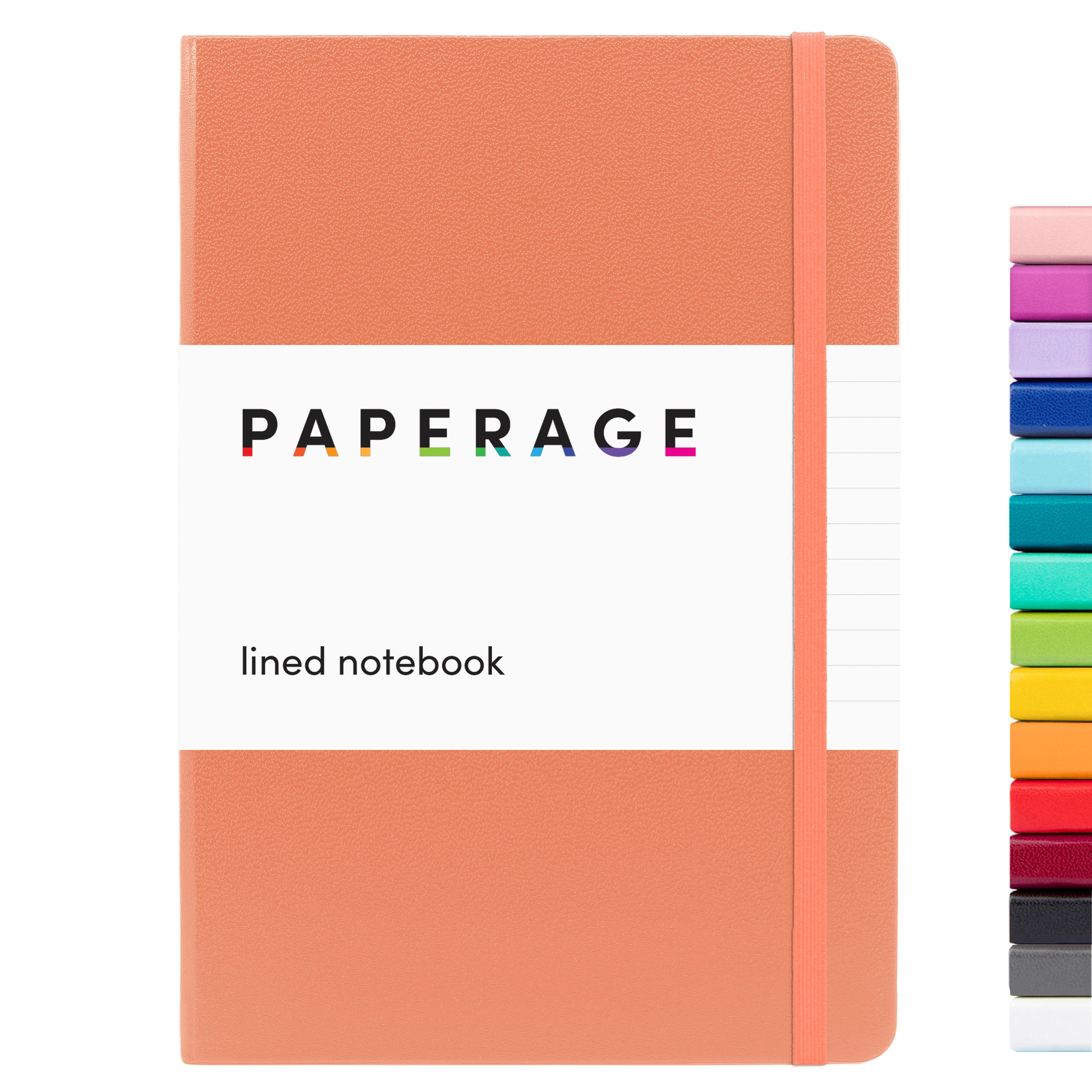 Lined Journal Notebook, Hardcover (5.7 in X 8 in) – Paperage